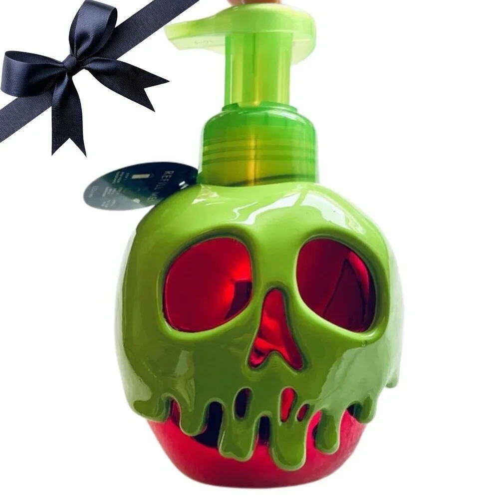 🍎✨ NWT Bath & Body Works – Evil Queen Poison Apple Foaming Soap Dispenser 🖤